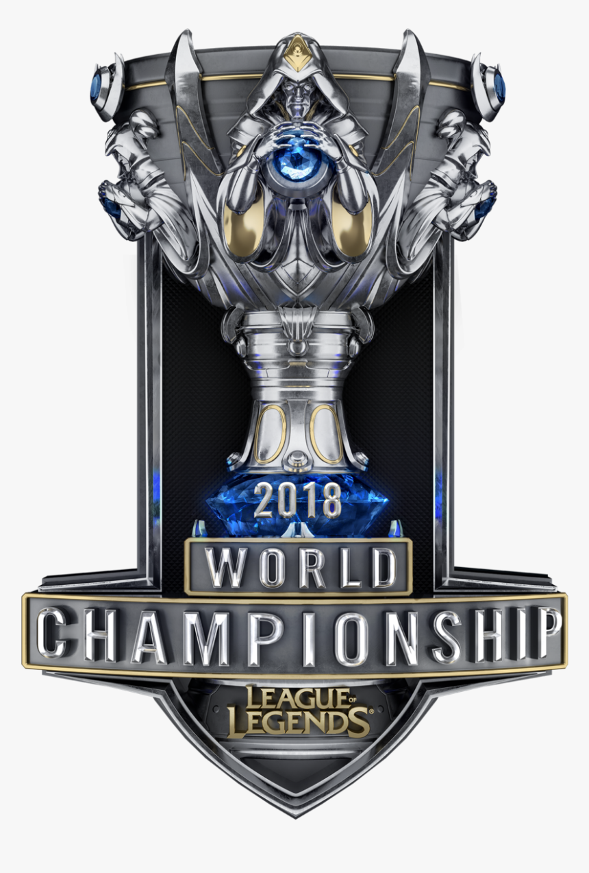 2018 Png Images - League Of Legends Worlds 2018 Logo, Transparent Png