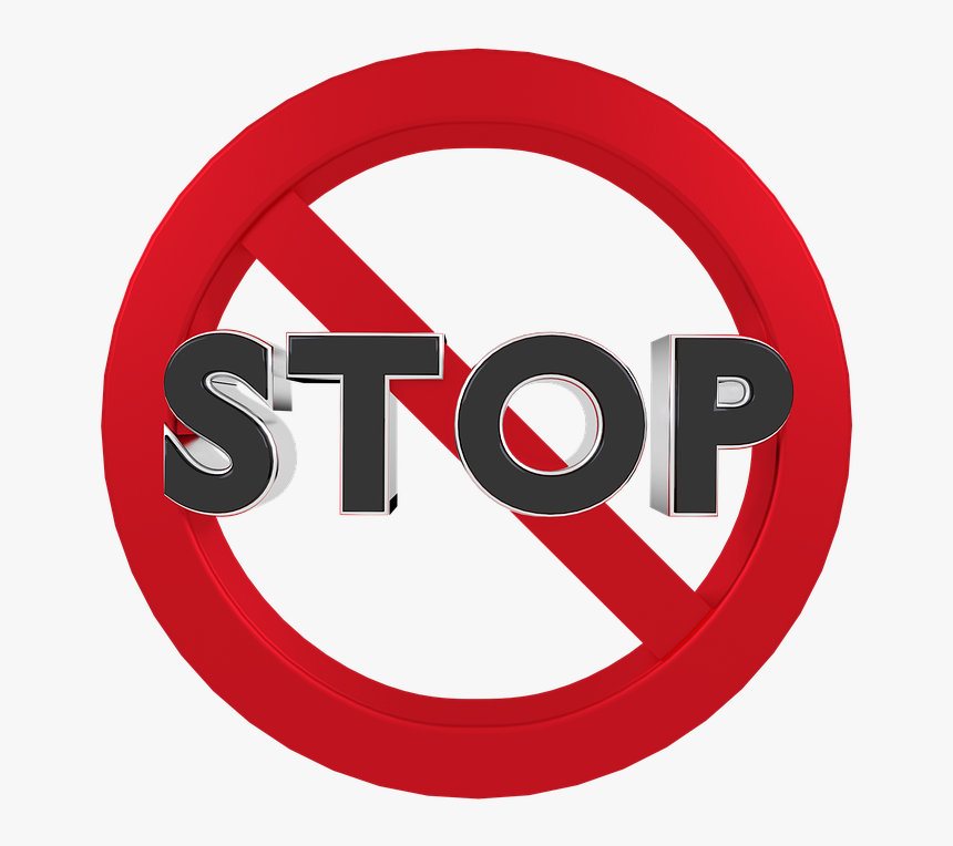 Shield, Warnschild, Warning, Note, Stop, Stop Sign - Chronic Pain, HD Png Download