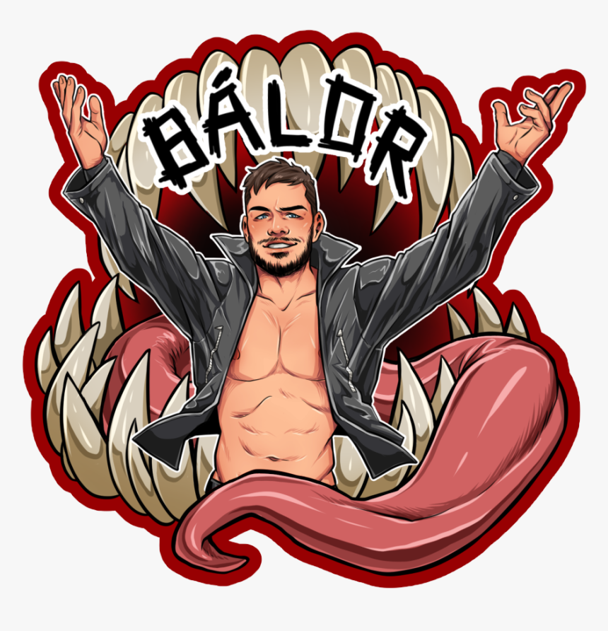 Finn Balor Illustration, HD Png Download
