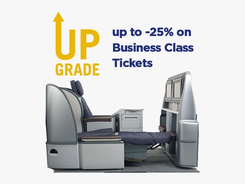 United Old Recliner Business Class, HD Png Download