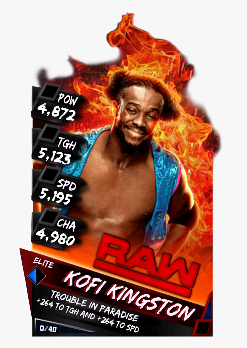 Supercard Kofikingston S3 Elite Raw - Wwe Supercard Ultimate Cards, HD Png Download