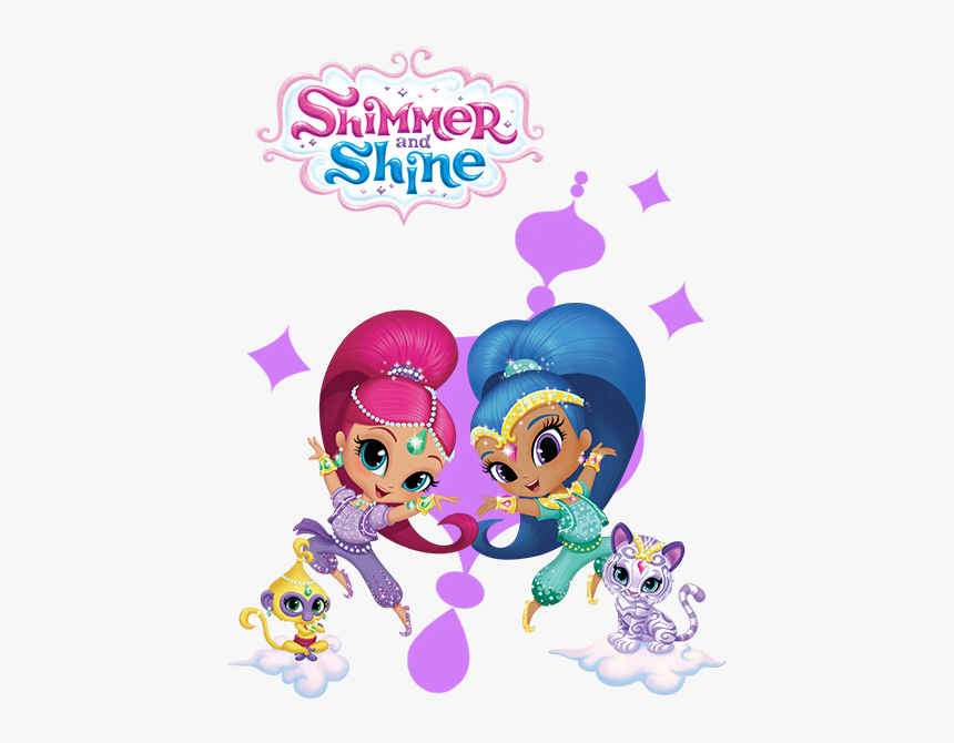 Property Header Shimmer And Shine Desktop Landscape - Happy Birthday Shimmer And Shine, HD Png Download