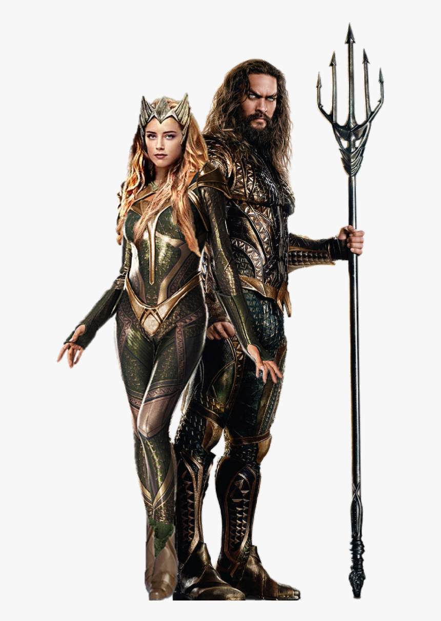 Amber And Jason As Mera And Aquaman-jl Png By Nickelbackloverxoxox - Justice League Aquaman, Transparent Png