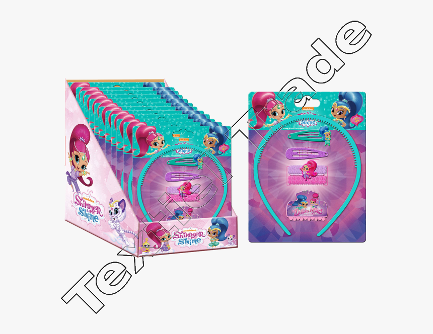 Shimmer And Shine 9 Pieces Hair Set - Educational Toy, HD Png Download