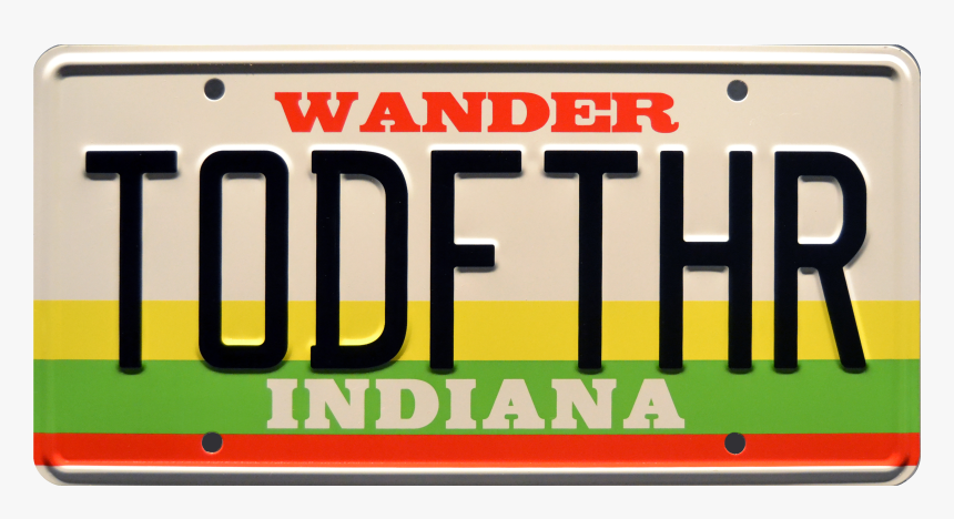 Stranger Things License Plate, HD Png Download