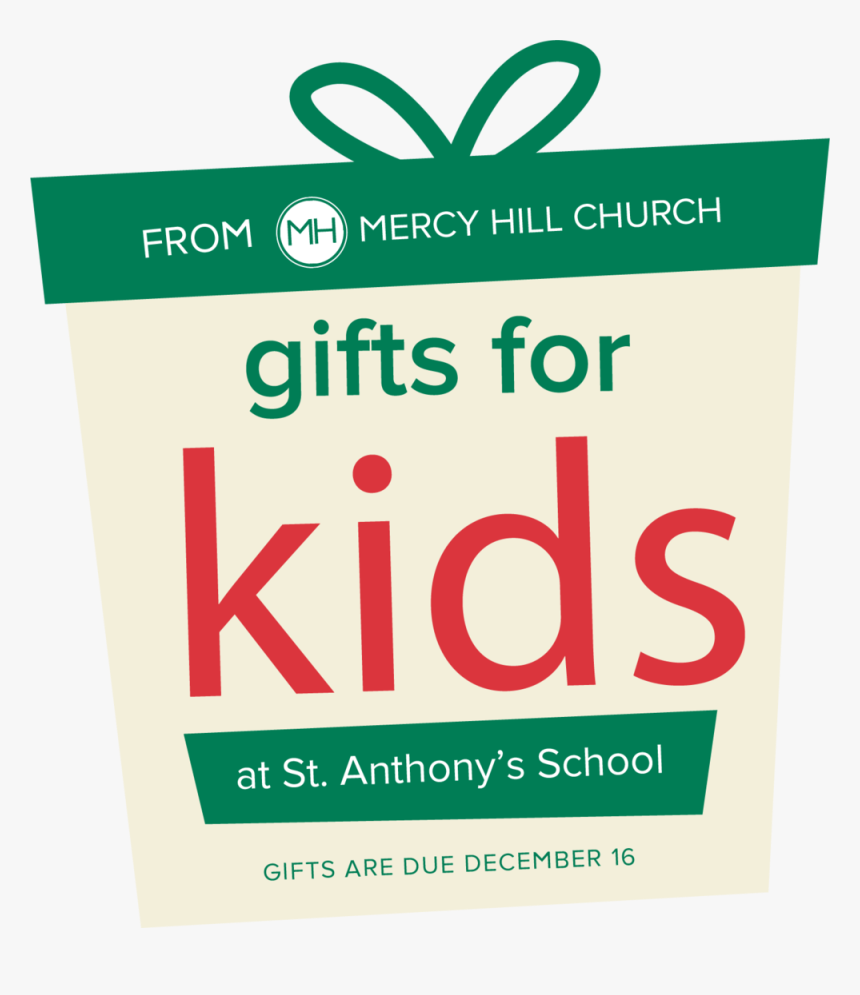 Gift For Kids Logo@3x - Carmine, HD Png Download