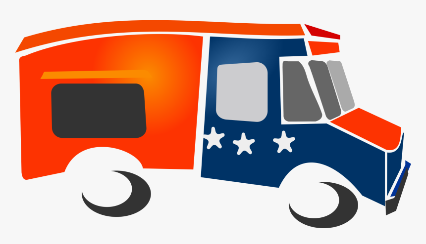 Aura Clip Art Download - Free Food Truck Animated, HD Png Download