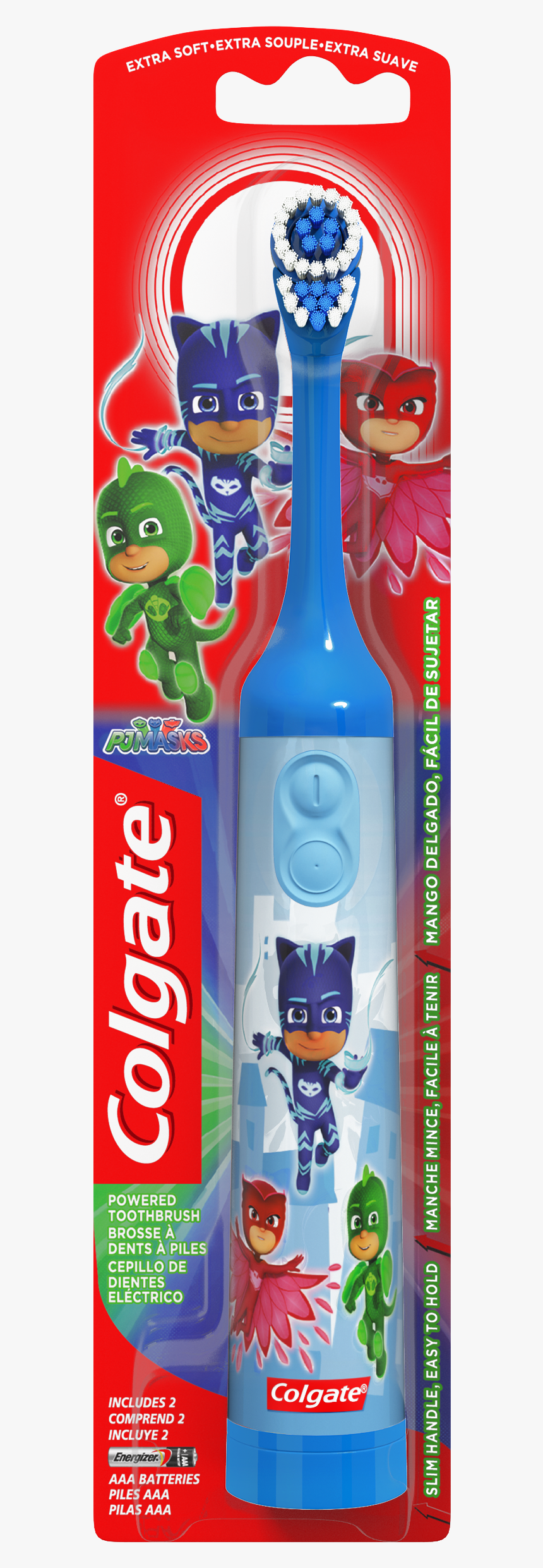 Colgate Pj Masks Toothbrush, HD Png Download