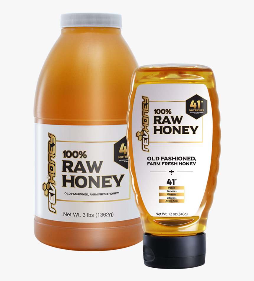 Raw Honey Group - Honey Bottle Png, Transparent Png