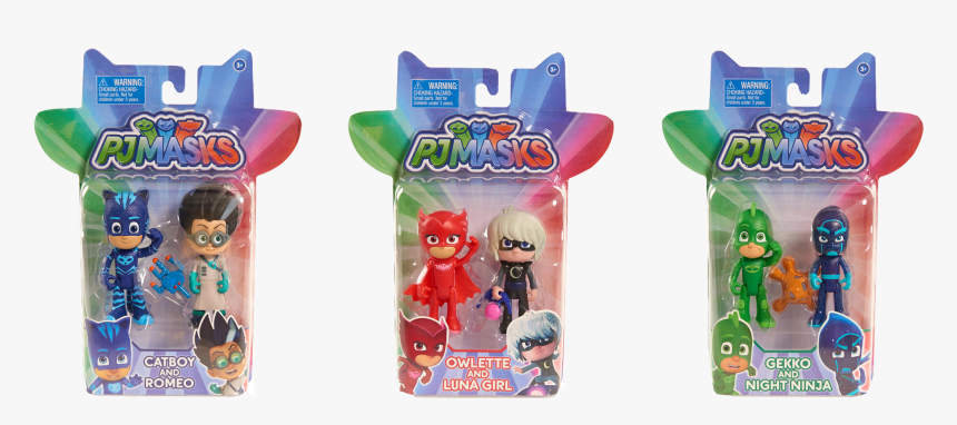 Pj Masks Daleks Figure Set, HD Png Download