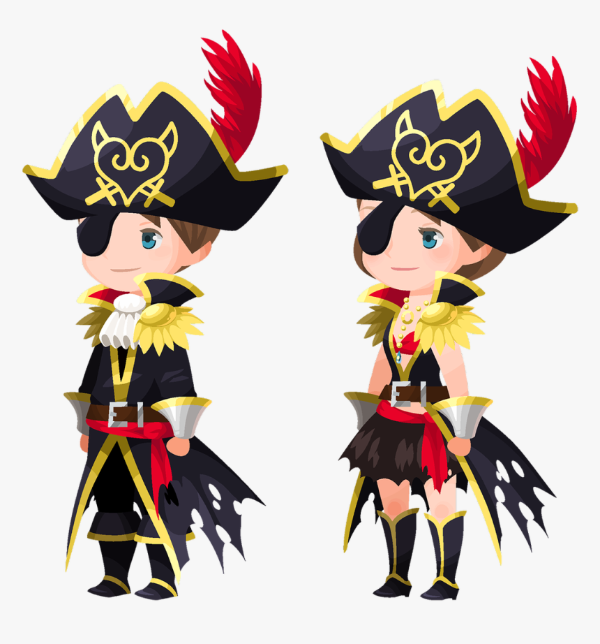 Avatars Clipart Pirate - Kingdom Hearts Pirate Aqua, HD Png Download