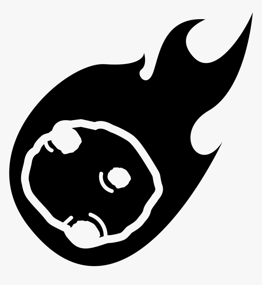 Comet On Fire - Illustration, HD Png Download