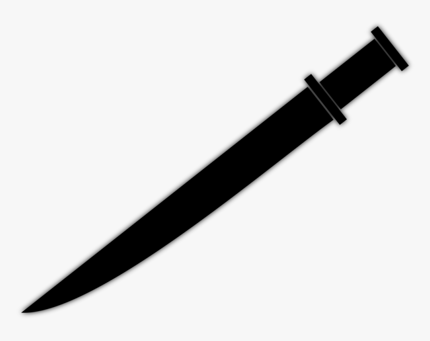 Knife Dagger Blade Clip Art - Cold Steel Tactical Tanto Machete 97tkjz, HD Png Download