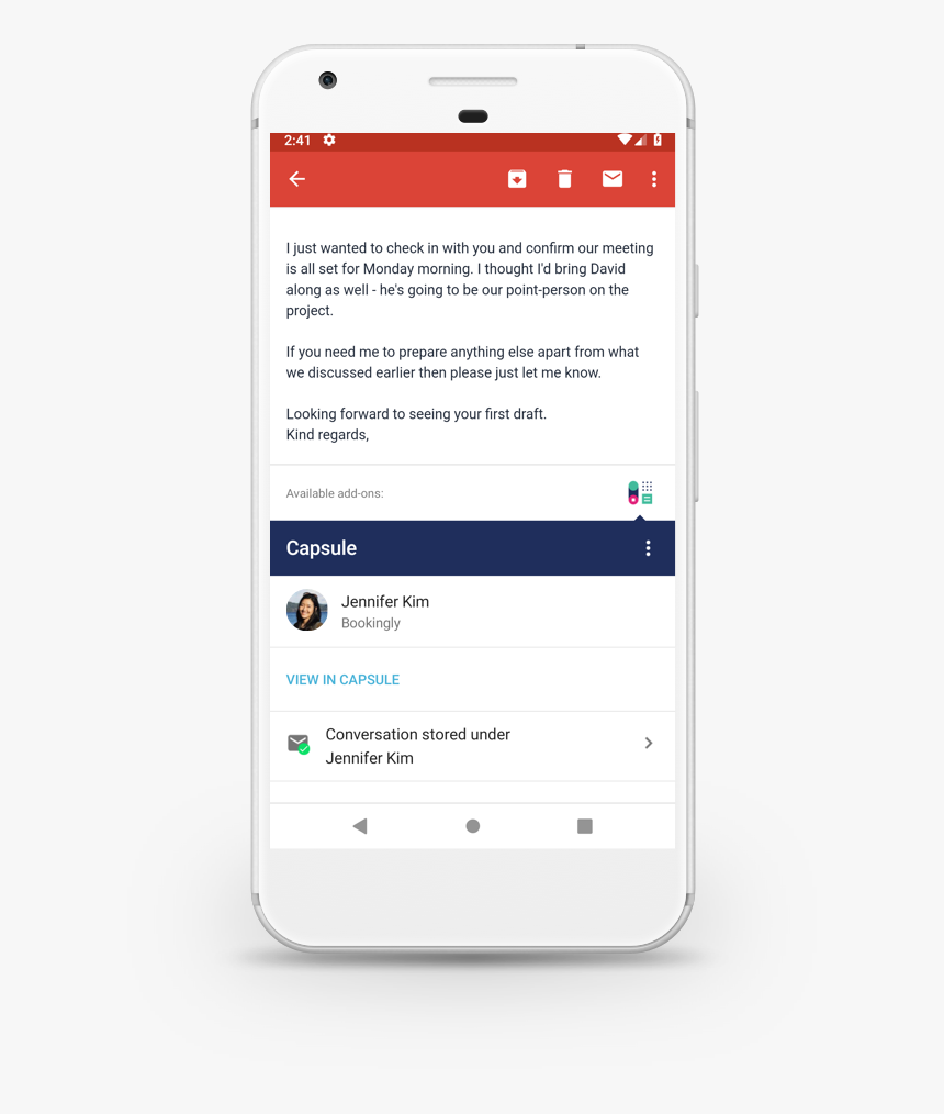 Gmail Add A Contact Ios App, HD Png Download