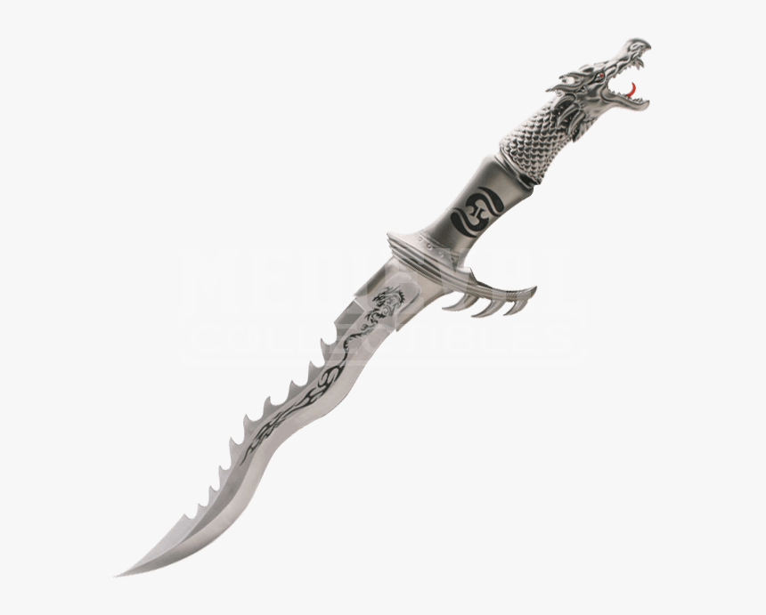 Drawn Dagger Kris - Lord Of The Rings Sword Png, Transparent Png