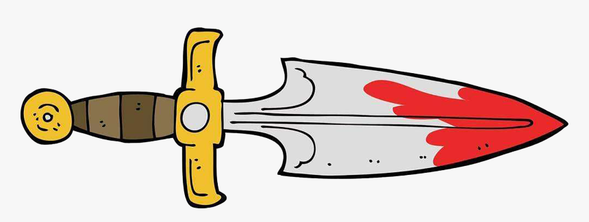 Knife Dagger Cartoon Clip Art, HD Png Download