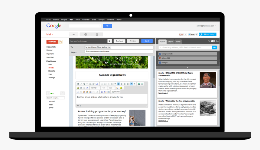 Looks Great On Every Device - Email Marketing Example Gmail, HD Png Download
