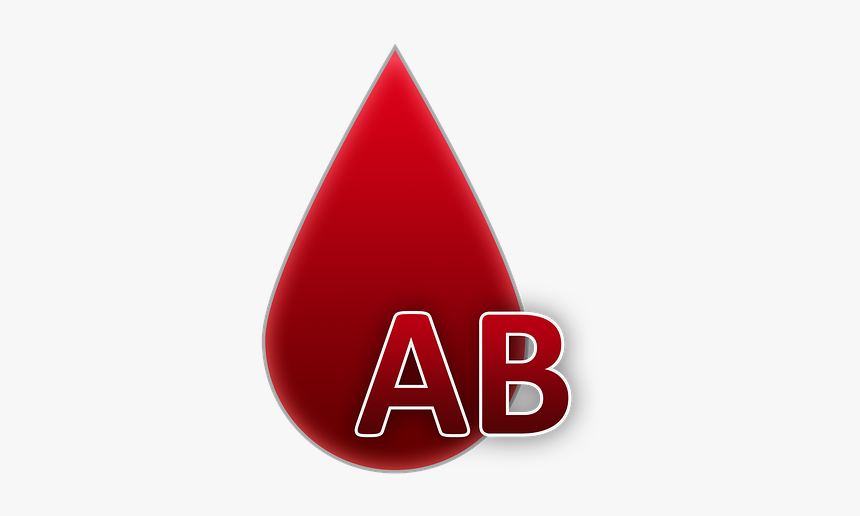 Blood Group, Ab, Blood, A Drop Of Blood, Blood Donation - Blood Group Type Png, Transparent Png