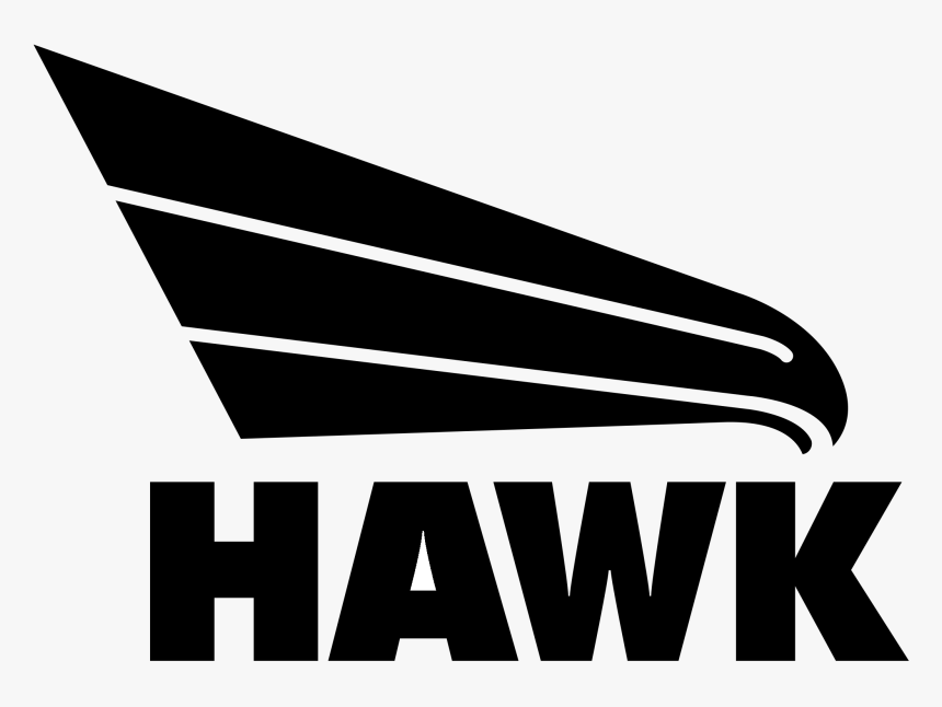 Hawk Logo Black And White - Hawk Vector, HD Png Download