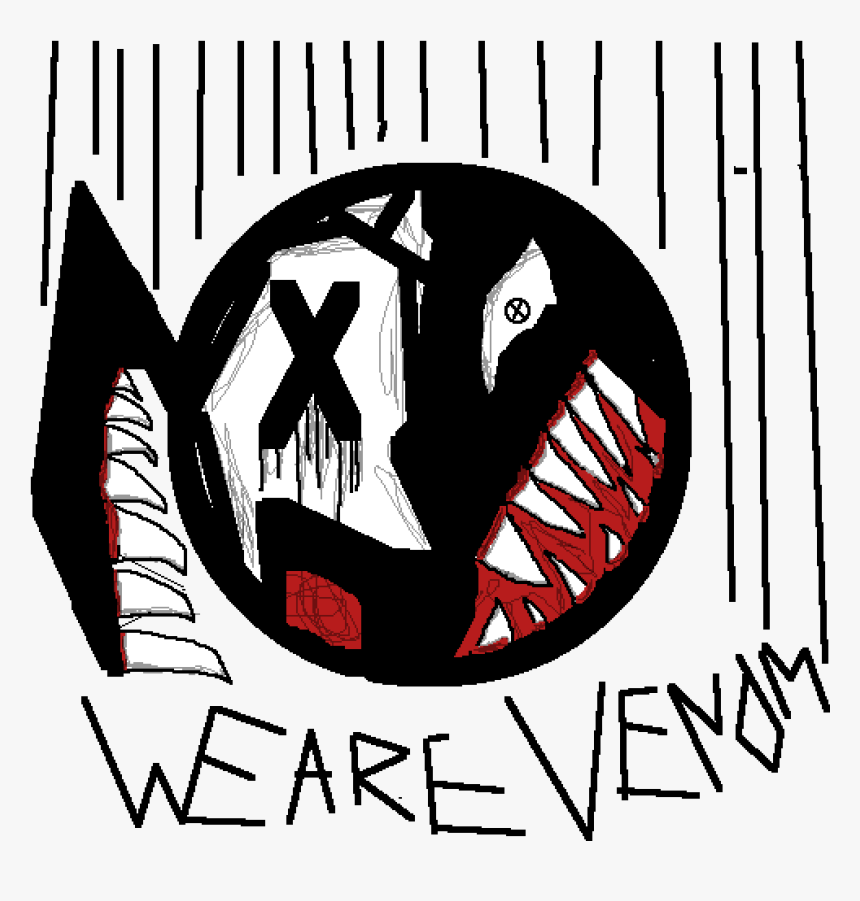 Venom X Marshmellow - Illustration, HD Png Download