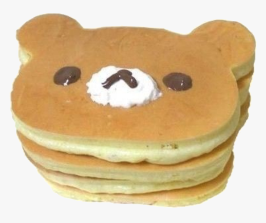 #rilakkuma #bear #pancake #pancakes #delicious - Yellow Header Tumblr Aesthetic, HD Png Download