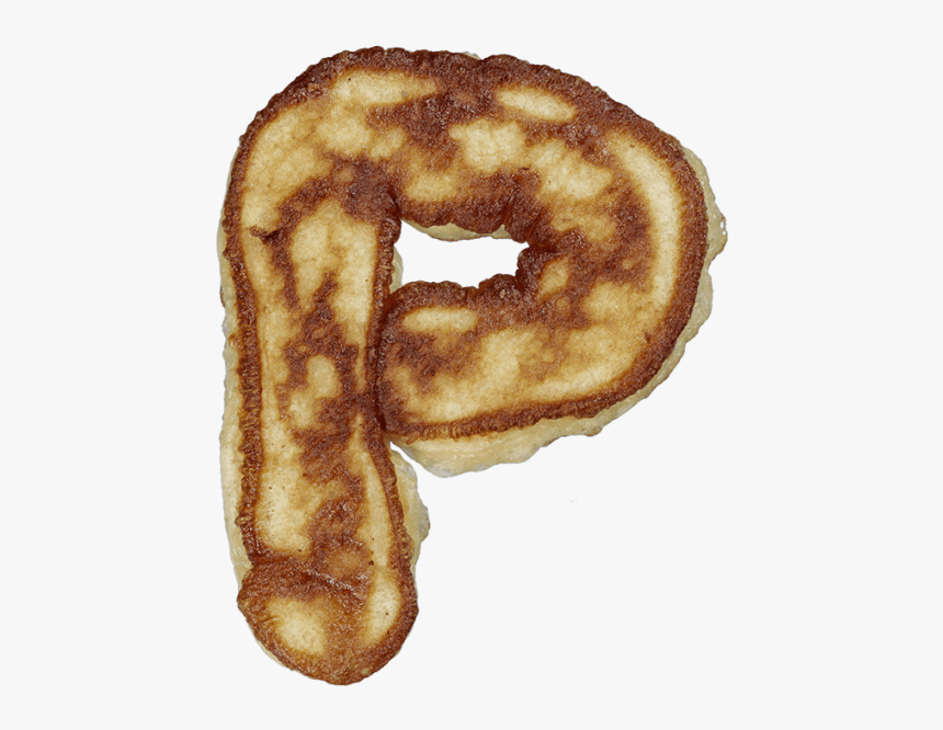 Letter P In Pancake, HD Png Download