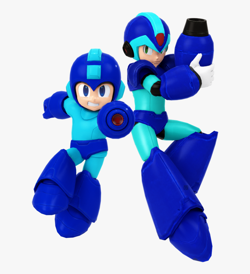 Mega Man And X Render By Kamtheman56 - Mega Man X Render, HD Png Download