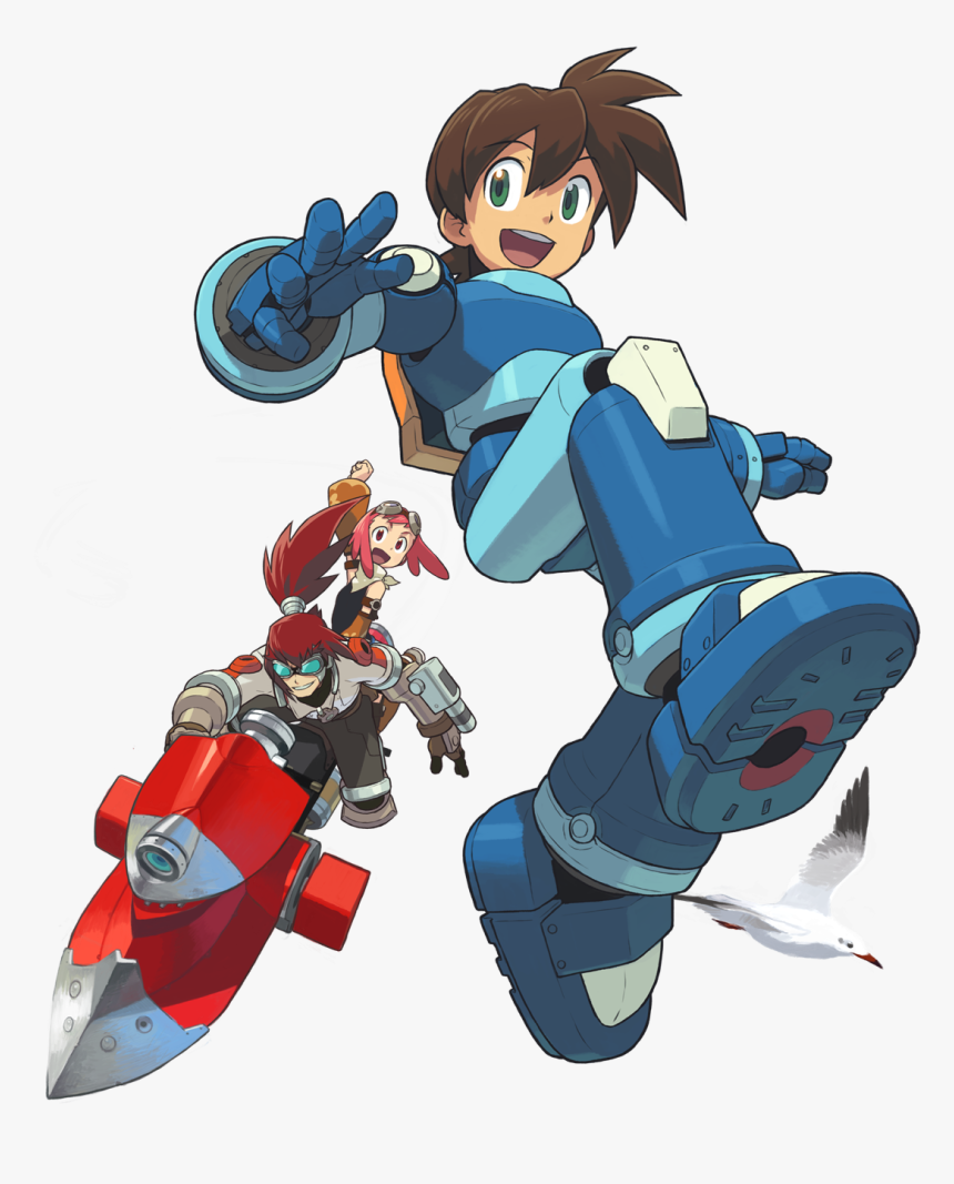 Megaman Legends Png - Mega Man Volnutt Png, Transparent Png