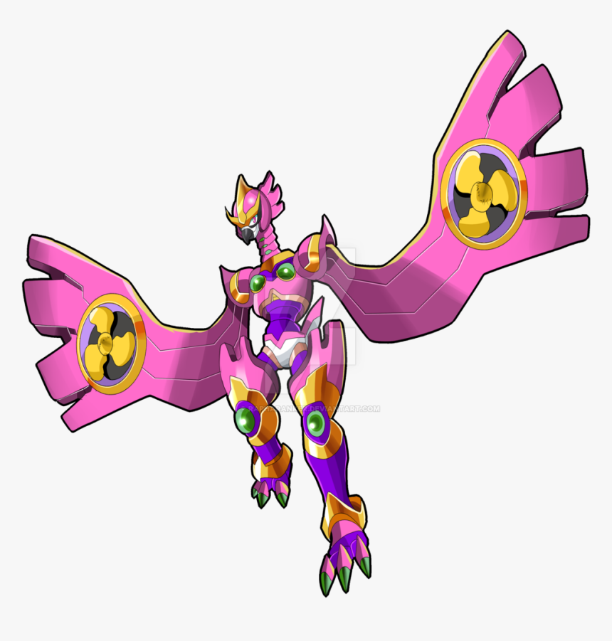 Tornado Flamingo By Rapharanker Tornado Flamingo By - Megaman X Flamingo, HD Png Download