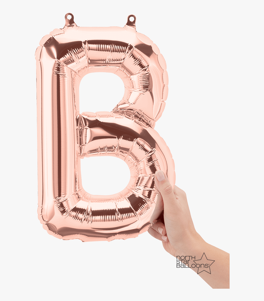 15 Rose Gold Banner Png For Free Download On Mbtskoudsalg - Rose Gold Balloon Letter B, Transparent Png