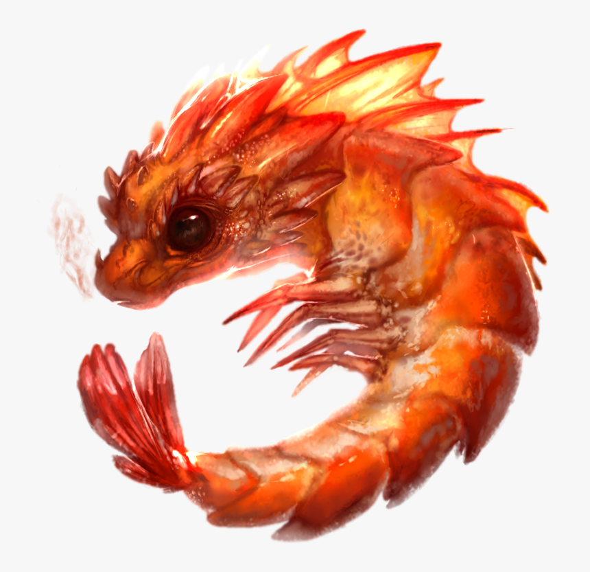 Shrimp Png Image Background - Dragon Shrimp Png, Transparent Png