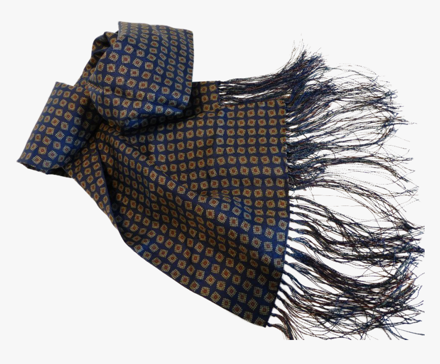 Neck Scarf Png Image - Mens Scarf With Fringe, Transparent Png