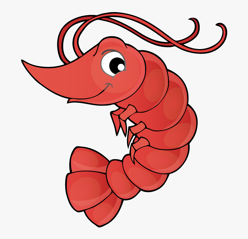Clip Art Vector Ubisafe Lobster Decapoda - Transparent Shrimp Clipart, HD Png Download