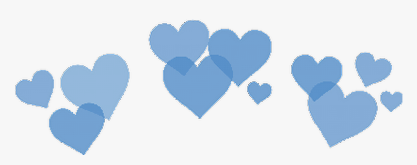 Free Png Coronadecorazones Png Images Transparent - Heart Crown Png Blue, Png Download