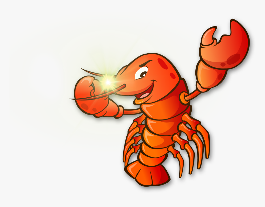 Material Lobster, Shrimp, Taobao Lobster Cartoon Clipart - Cartoon Lobster Png, Transparent Png
