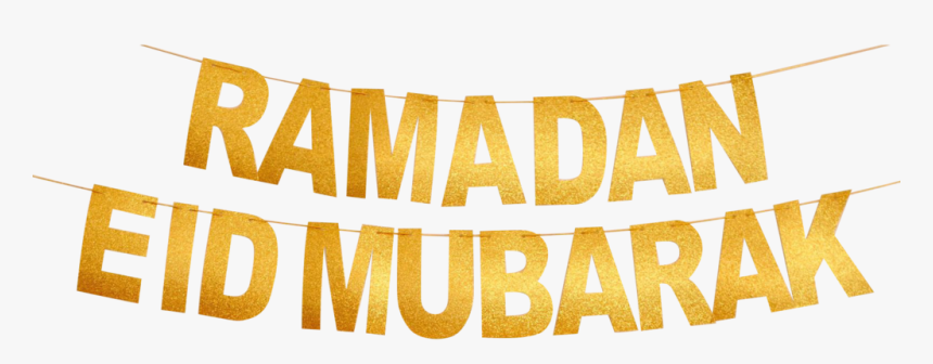 Two Gold Glitter Banners - Poster, HD Png Download