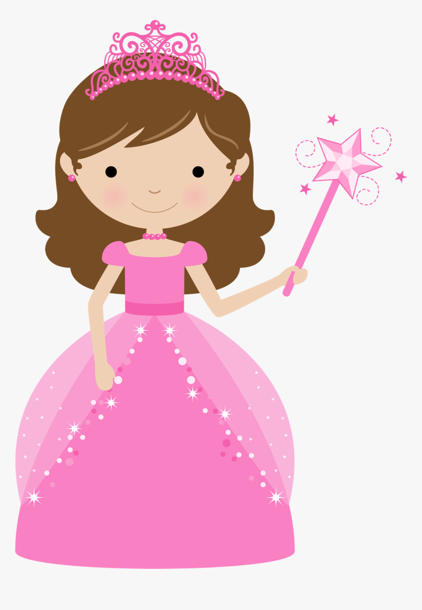Little Girl Princess Drawings Clipart - Princess Clip Art, HD Png Download