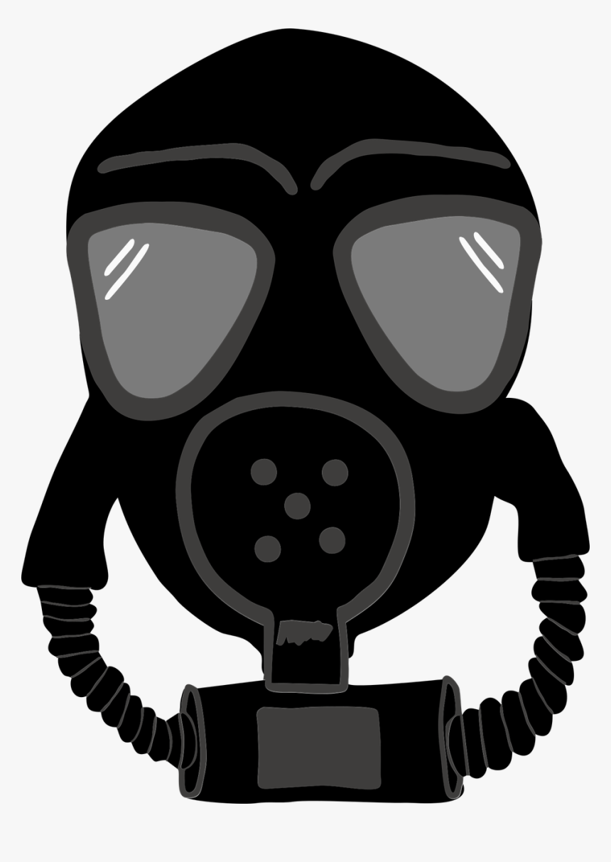 Gas Mask, Military, Wwii, War - Diving Equipment, HD Png Download