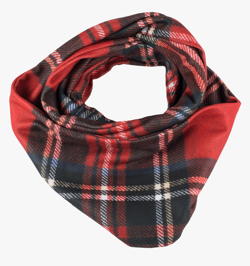 Phunkshun Infinity Fleece Scarf Pla - Tartan, HD Png Download