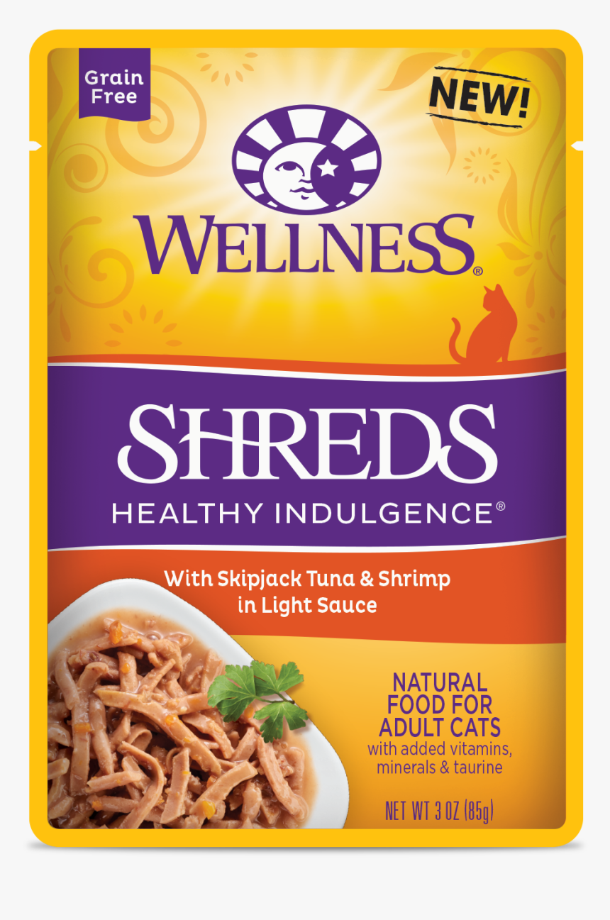Shreds Tuna And Shrimp - Wellness Healthy Indulgence Morsels, HD Png Download
