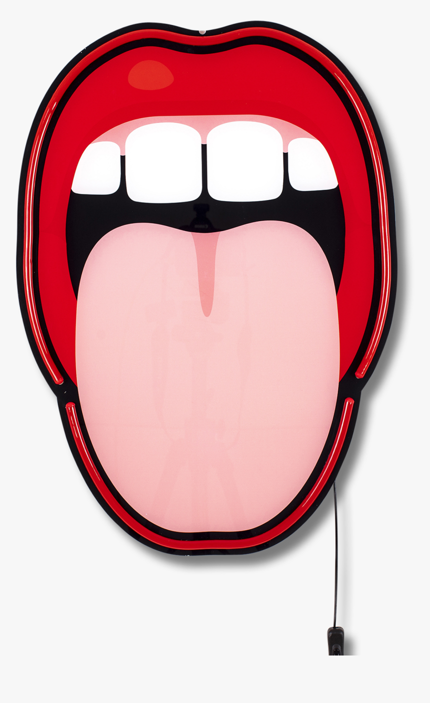 Led Lamp Tongue - Tong Cartoon, HD Png Download