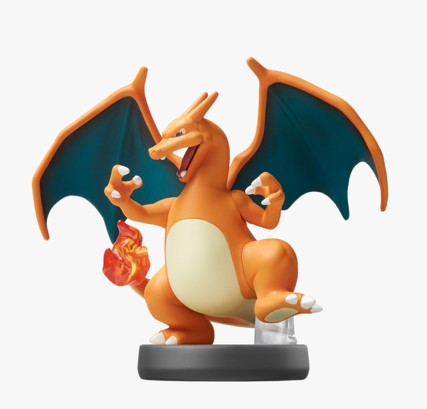 Charizard Smash 4 Png - Super Smash Bros Amiibo Charizard, Transparent Png