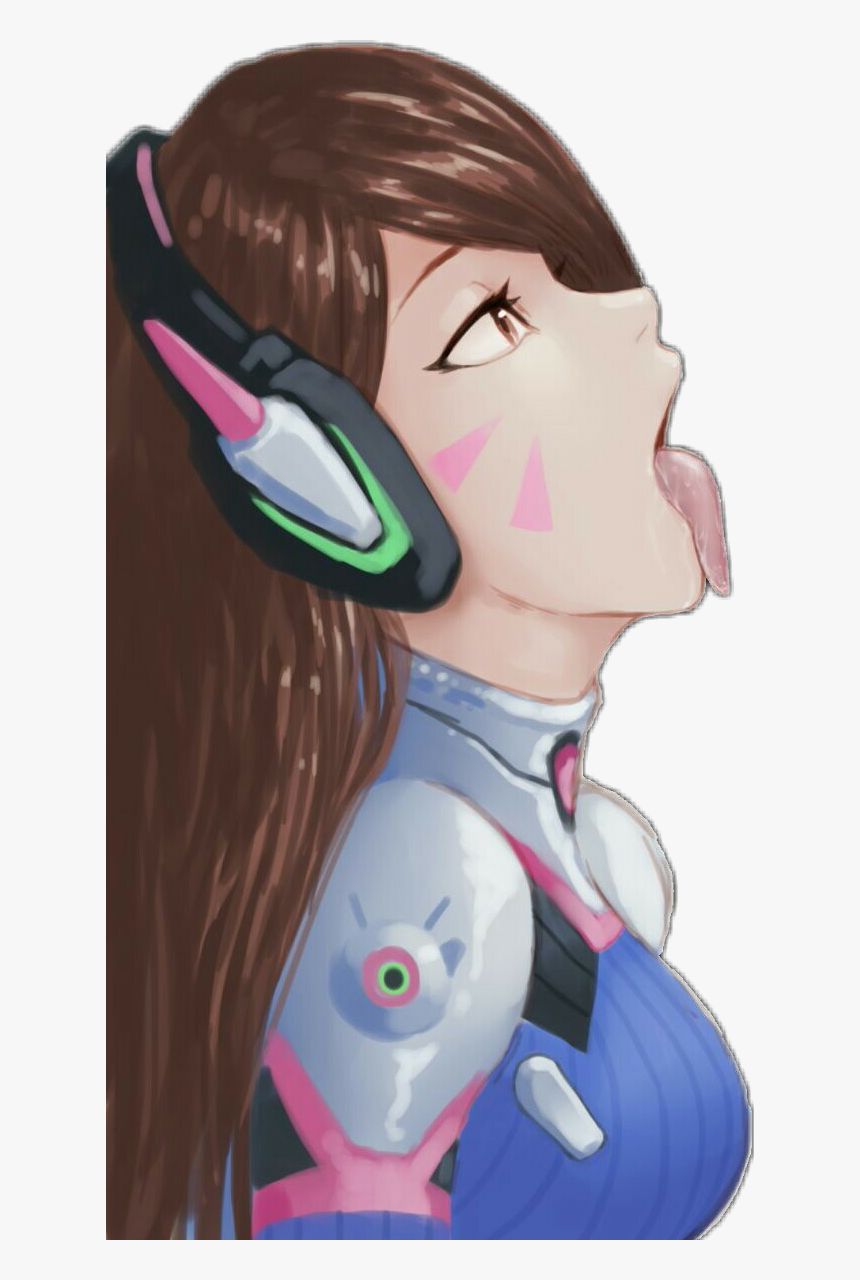 Va #overwatch #lickingdva #licking #aesthetic #girl - D Va Png, Transparent Png