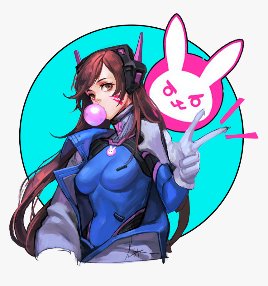 D Va Art Transparent, HD Png Download