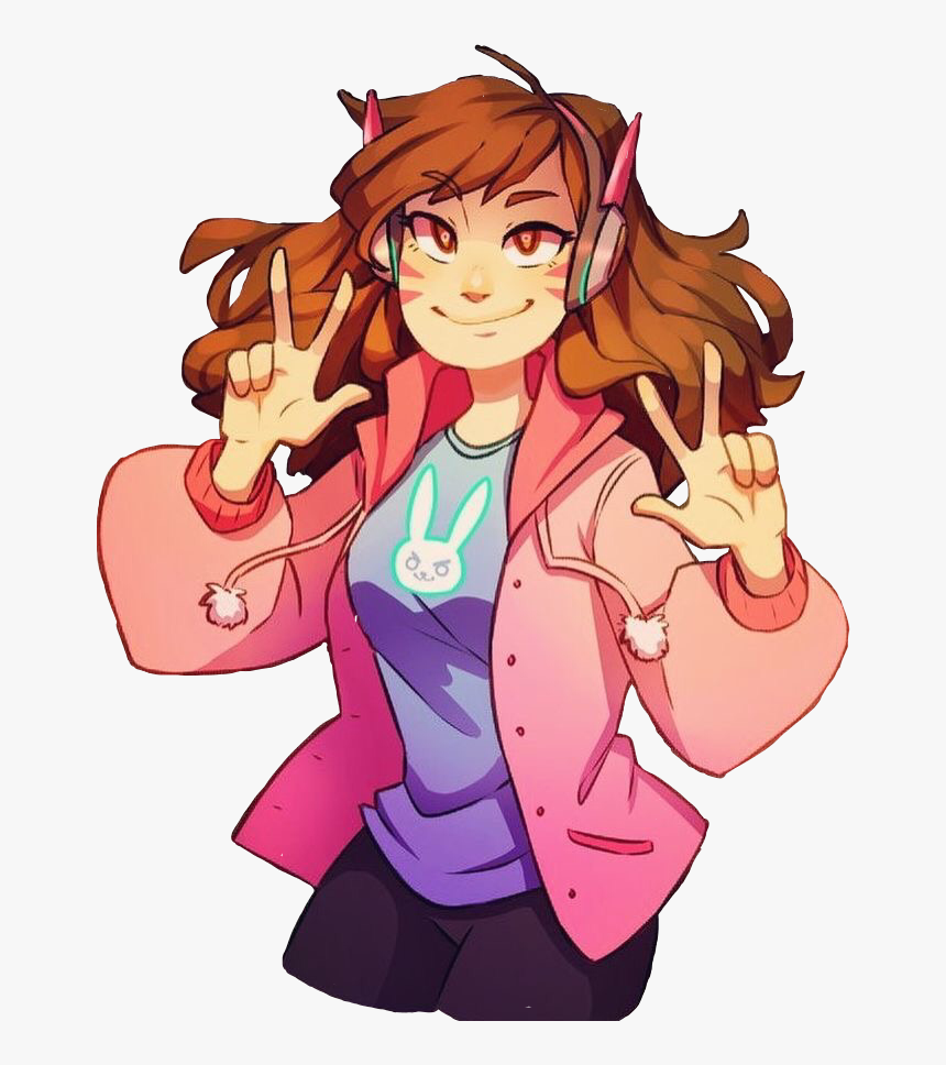#dva #ow #overwatch #render #dvarender #freetoedit - D Va Overwatch Render, HD Png Download