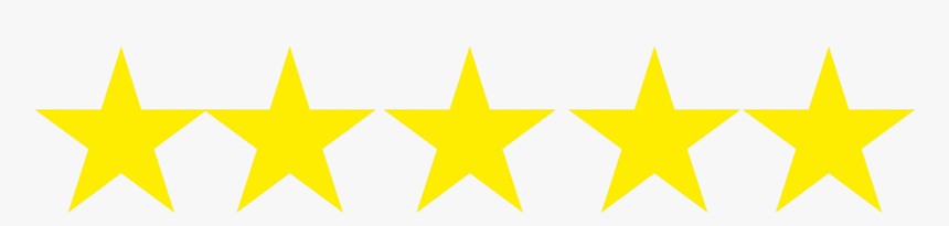 5 Stars, HD Png Download