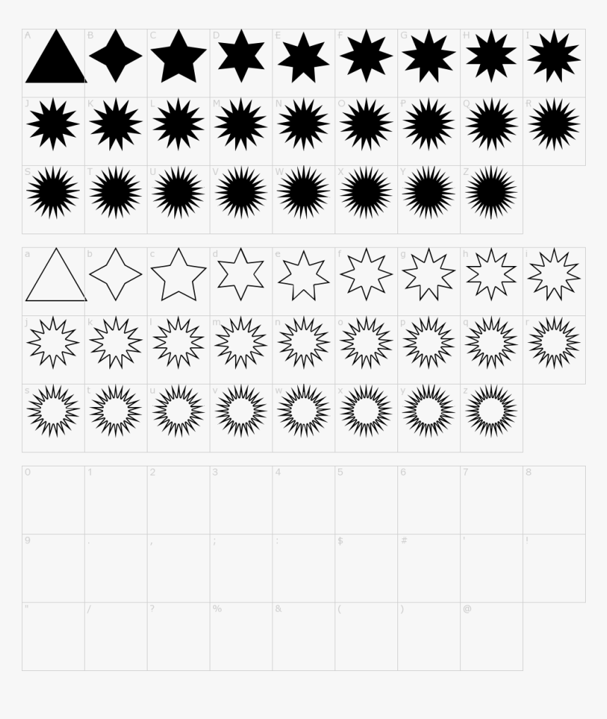 Estrellas Caracteres, HD Png Download