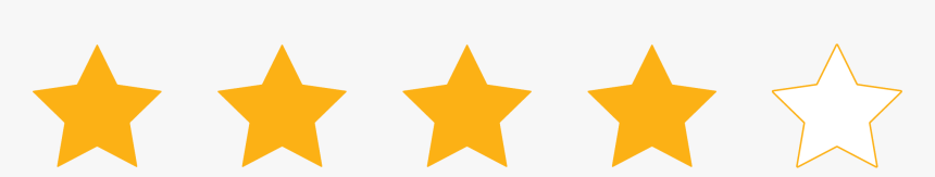 4 Estrellas Excelente Servicio, HD Png Download