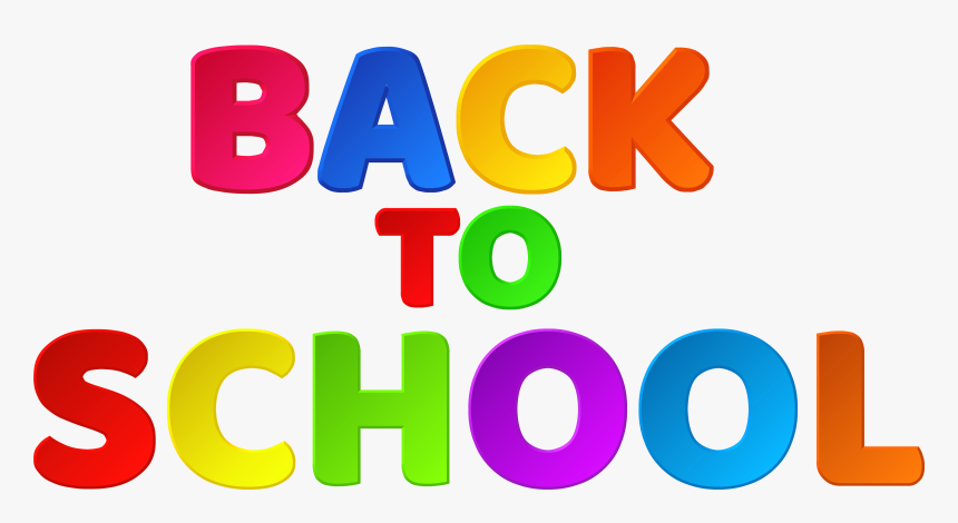 Clip Art Portable Network Graphics Image School Free - Transparent Back To School Clipart, HD Png Download