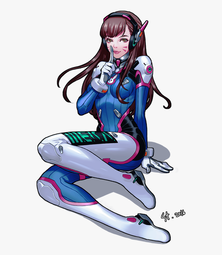 Overwatch D Va By - Dva Overwatch Png, Transparent Png
